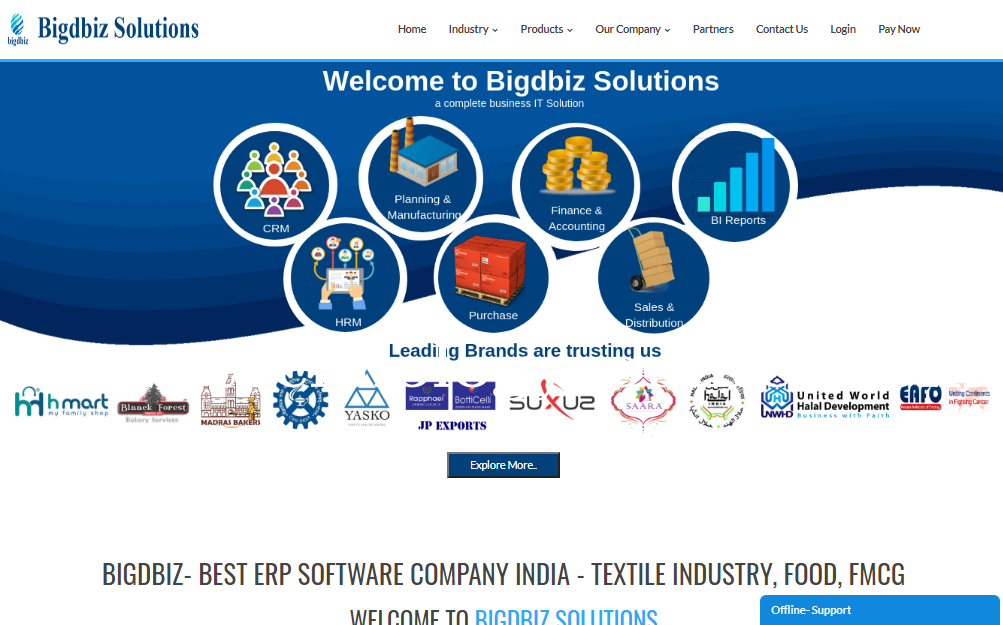 Bigdbiz HRM Screenshots